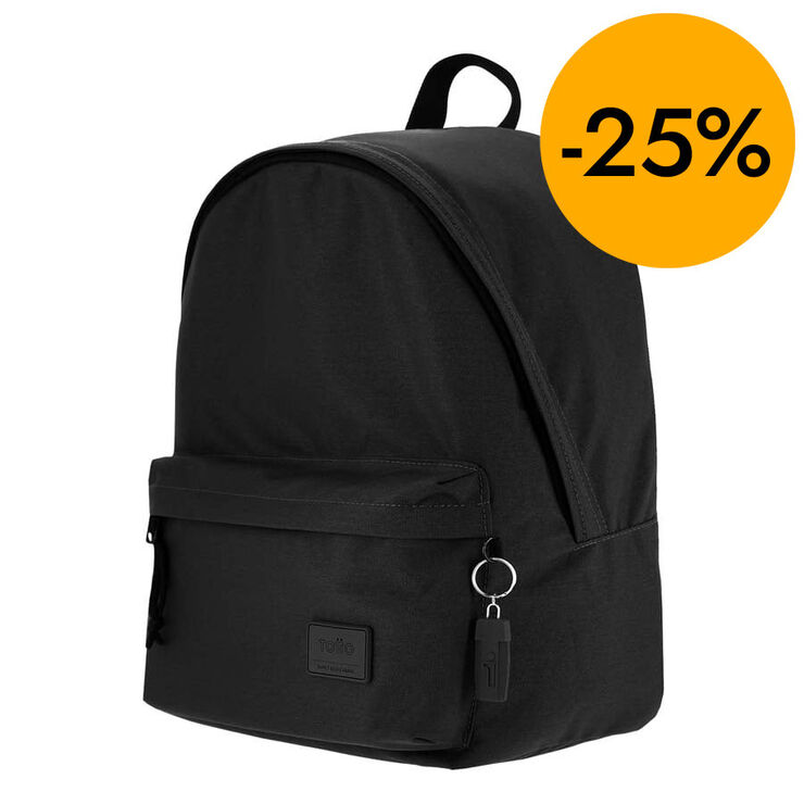Pack Mochila + Estuche Totto Kalex negro