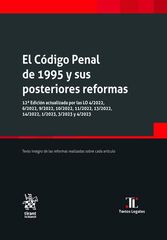 El C&oacute;digo Penal de 1995 y sus posteriores reformas 12&ordf; Edici&oacute;n actualizada