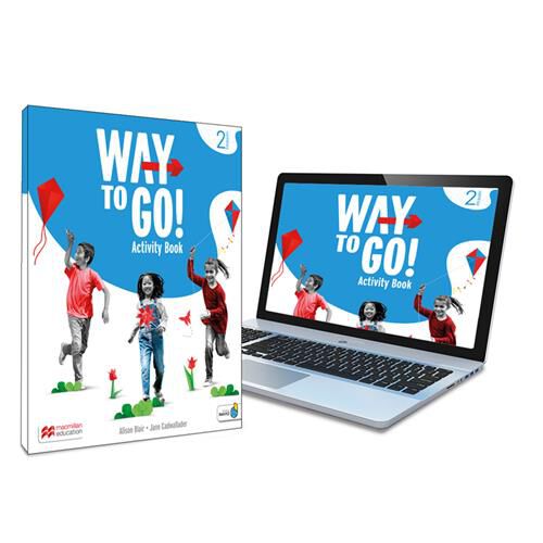 Way To Go! 2 Activity Book: Cuaderno De Actividades Impreso Con Acceso A La Versi&oacute;n Digital