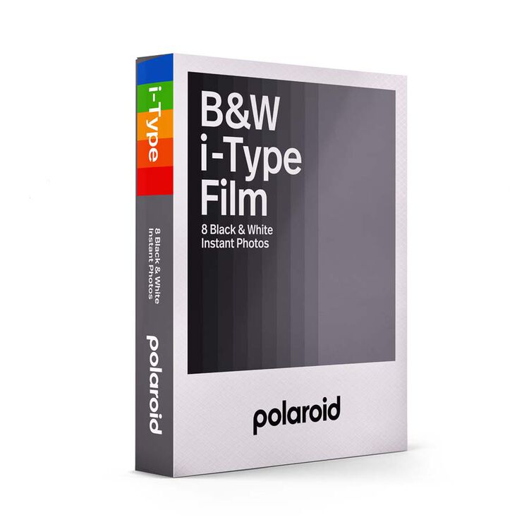 Película instantánea Polaroid i-Type Blanco y Negro, 8 hojas Película instantánea Polaroid i-Type Blanco y Negro, 8 hojas