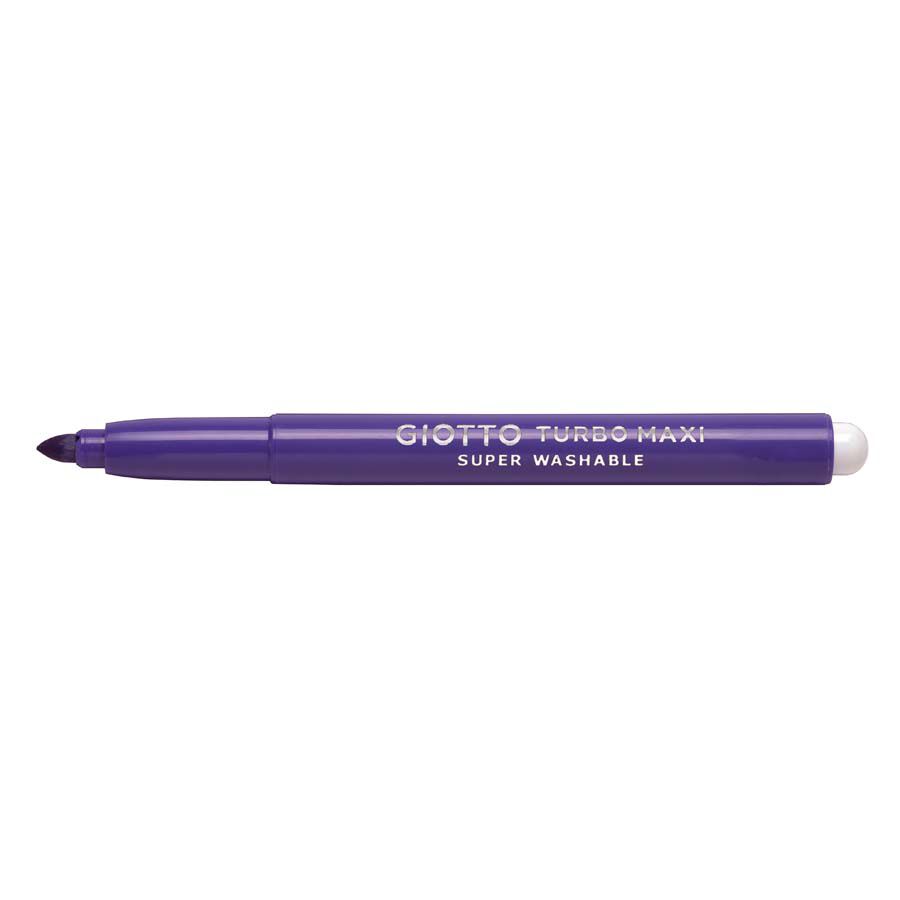 Rotulador Giotto Turbo Maxi violeta 12u