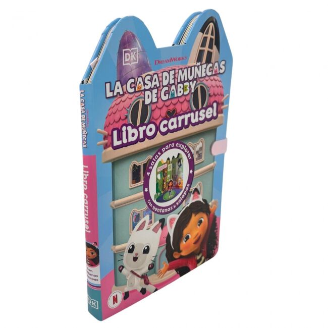 La casa de mu&ntilde;ecas de Gabby - Libro carrusel