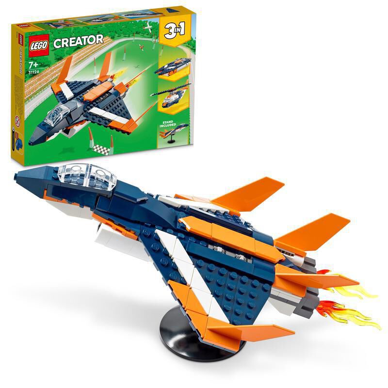 LEGO&reg; Creator Reactor supers&ograve;nic 31126