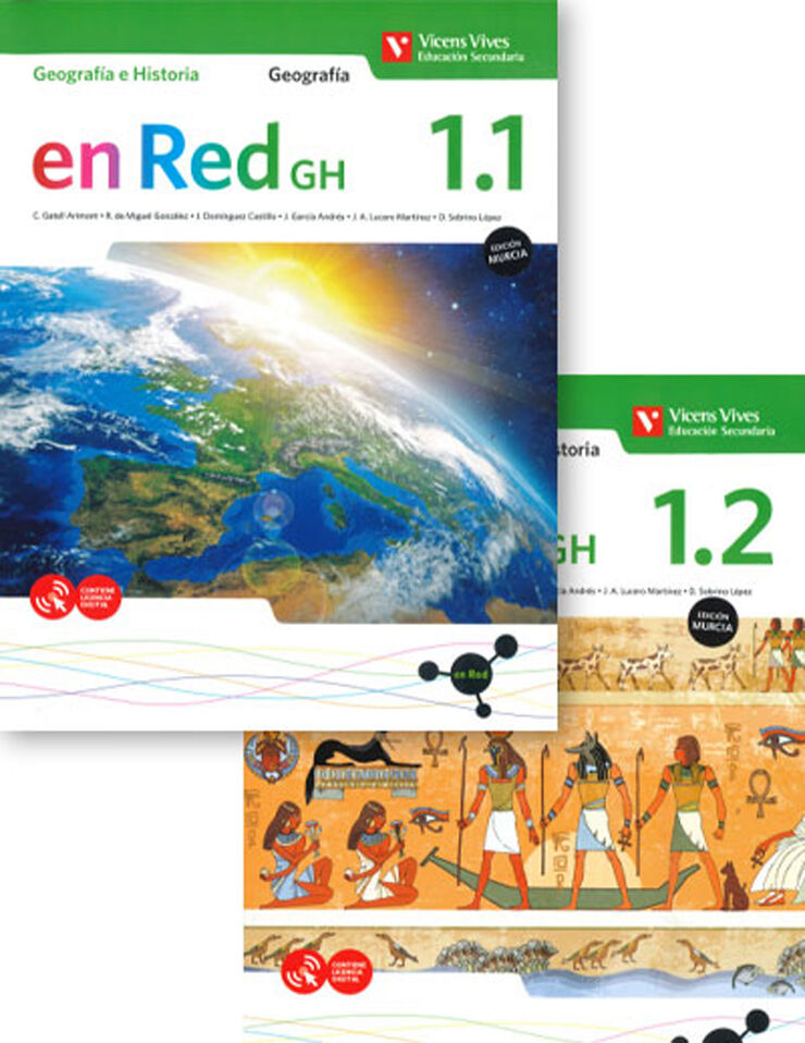 Geografía E Historia (2) En Red  Eso 1 Vicens Vives 9788468273358