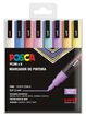Marcadores Posca PC-3M pastel 8 colores