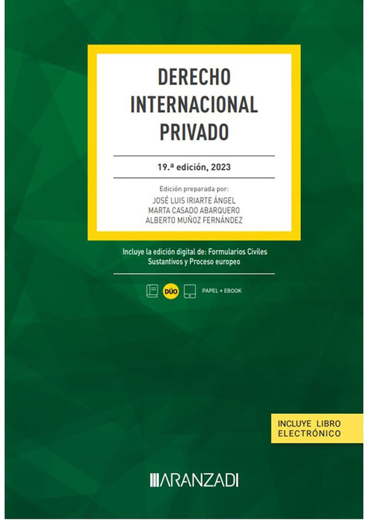 Derecho Internacional Privado