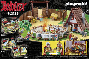Playmobil Astérix tienda con generales 71015