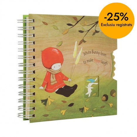 Libreta Espiral Santoro Poppi Loves Autumn