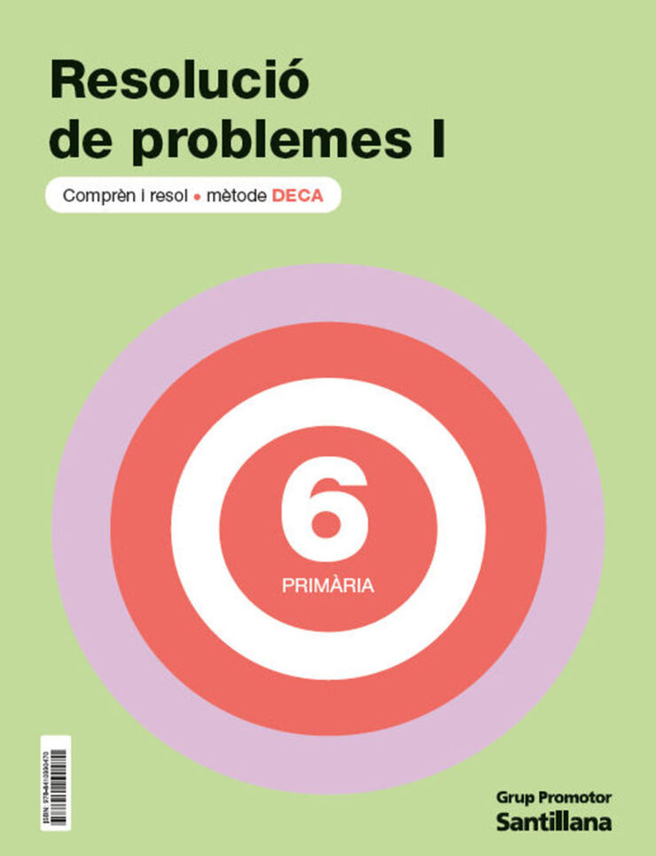 Quadern Problemes DECA I - 6è Primària