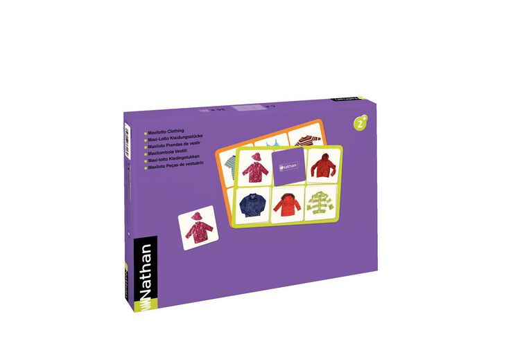 Joc de vocabulari Nathan Maxiloto peces de vestir