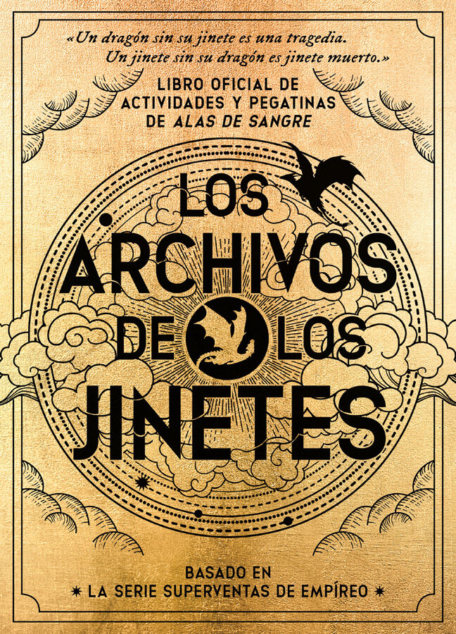Libro oficial de actividades y pegatinas de Alas de Sangre