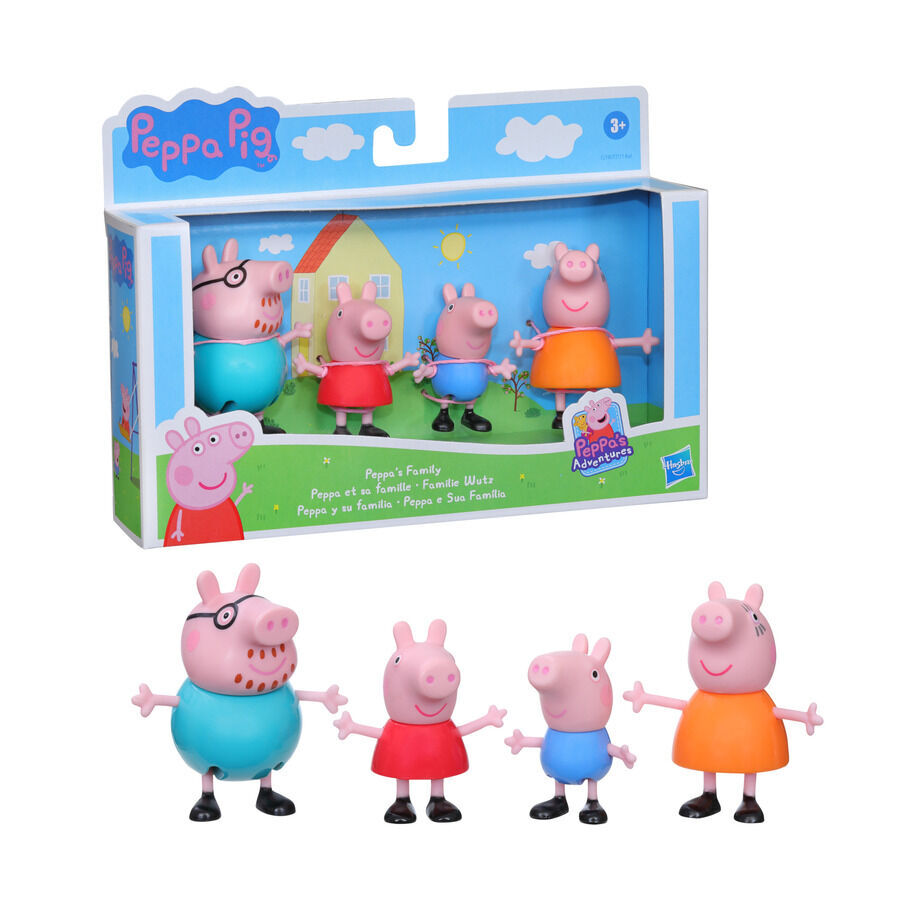 Figures Peppa Pig i la seva Familia assortits