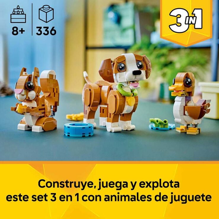 LEGO® LEGO Creator Animals Simpàtics: Gosset Juganer 31382