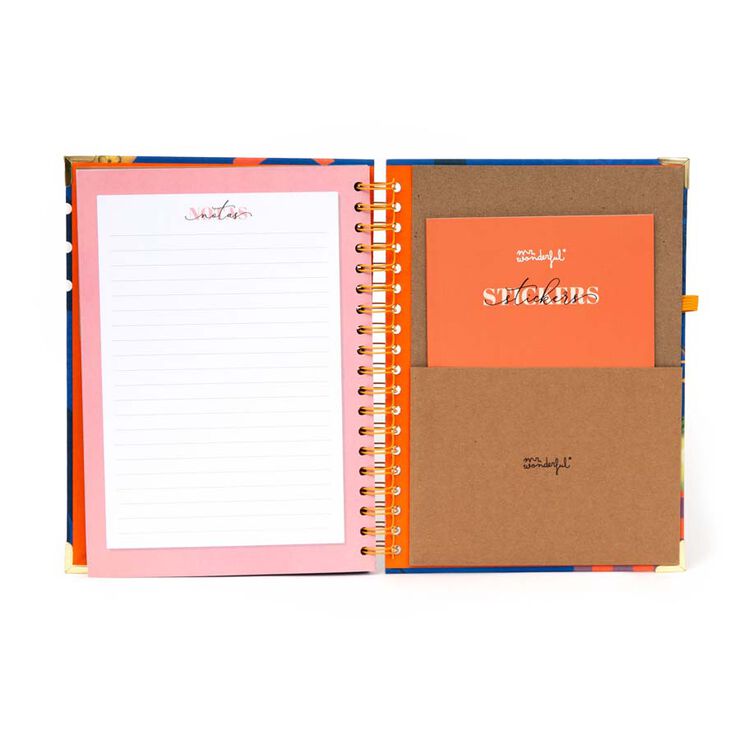 Set Agenda Mr.Wonderful Office gran sem/vista 2026 cast + Bolígrafo