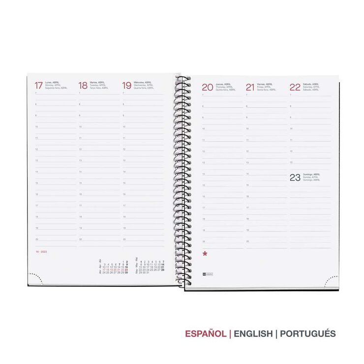Agenda 23 MR Plus S/VV Red Recycled