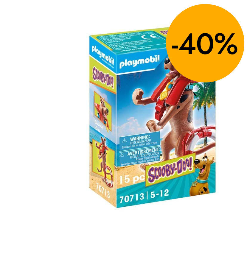 Playmobil Scooby Doo socorrista 70713