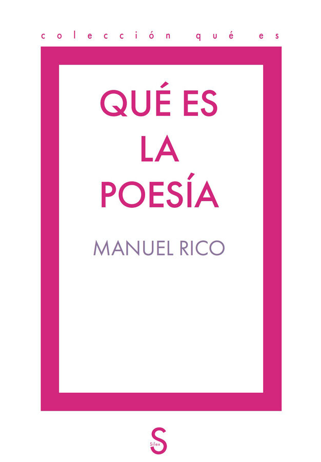 Qu&eacute; es la poes&iacute;a