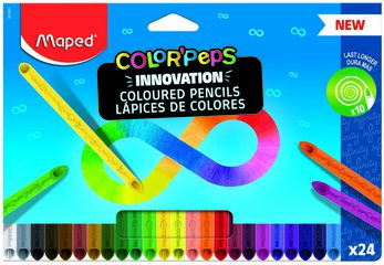 Lápices Maped Peps Infinity 24 colores