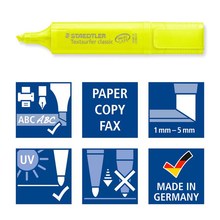 Marcadores fluorescentes Staedtler Textsurfer 8 colores