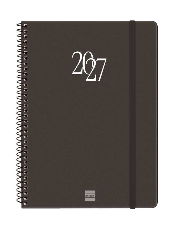 Agenda Finocam My Setmana Vista Horitzontal 2027 Castell&agrave; Negre