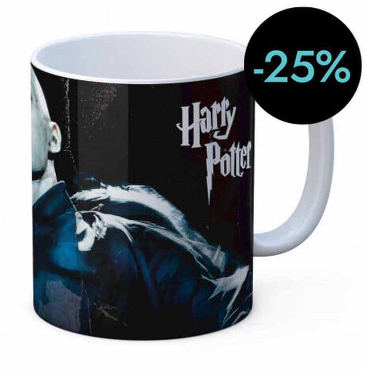 Tassa Voldemort Blanca Ceràmica Harry Pot