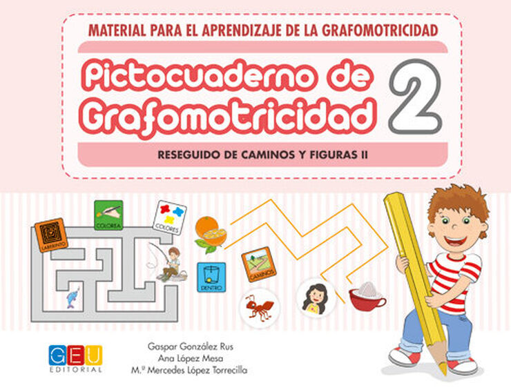 Pictocuaderno Grafomotricidad 2 Grupo Editorial Univ