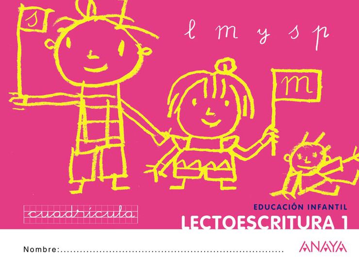 Lectoescritura 1 Cuadrícula Infantil