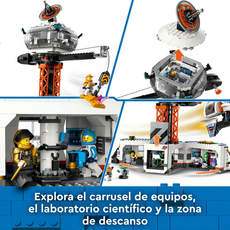 LEGO® City Base Espacial y Plataforma de Lanzamiento 60434
