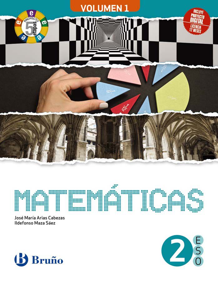 Matem&aacute;ticas 2 Eso 3 Vol&uacute;menes Proyecto 5 Etapas