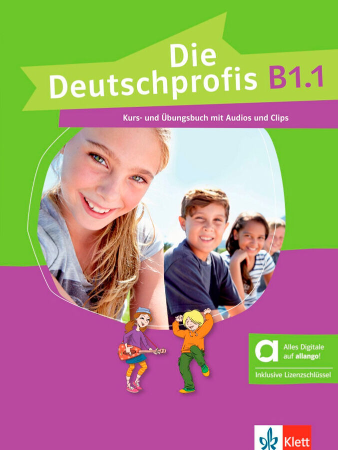 Die Deutschprofis B1.1 Kurs-und &Uuml;bungsbuch mit Audios und Clips