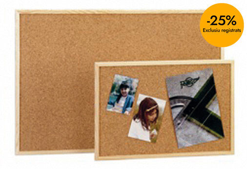 Panel corcho autoadhesivo Faibo 40x60cm