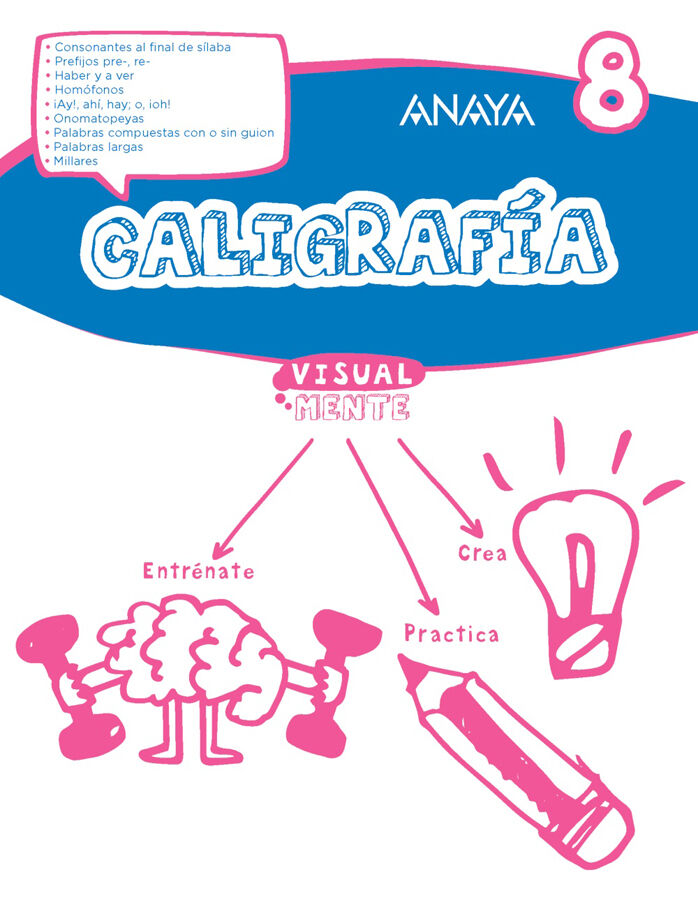 Caligraf&iacute;a 8. Primaria