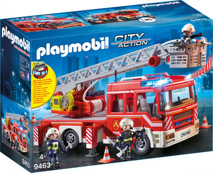 Playmobil City Action Bomberos camión escala (9463)