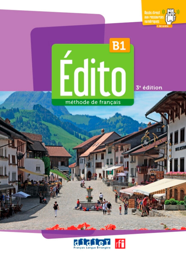 &Eacute;dito B1 &ndash; &eacute;dition 2022-2024 &ndash; Livre + didierfle.app