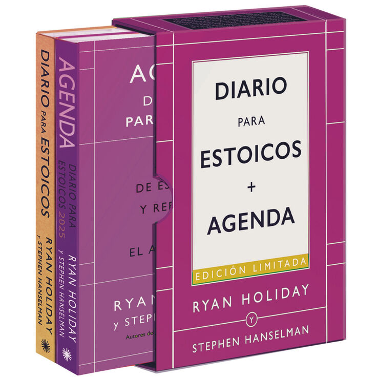 Estuche ''Diario para estoicos'' + Agenda (Ed. Limitada 2025)