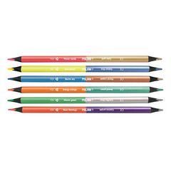 Llapis de colors Milan Bicolor Fluo/Metall 6 colors