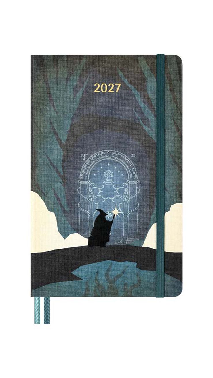 Agenda Moleskine tapa dura setmanal Large 2027 El Senyor dels Anells