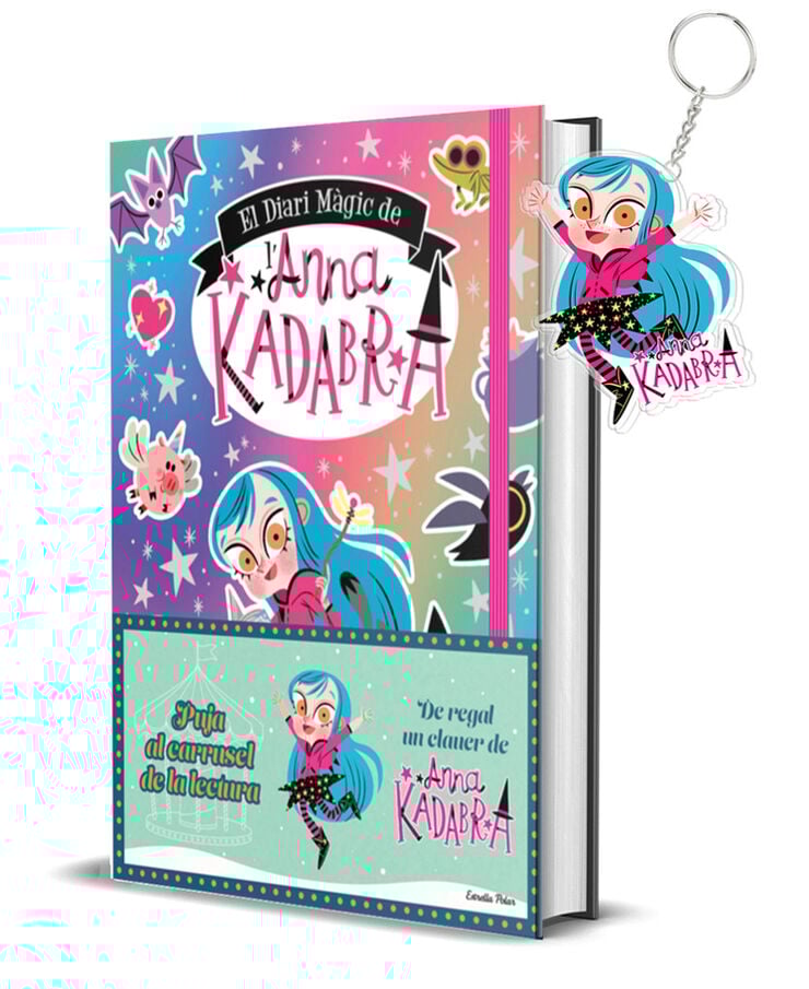 Pack El diari màgic de l'Anna Kadabra + Clauer