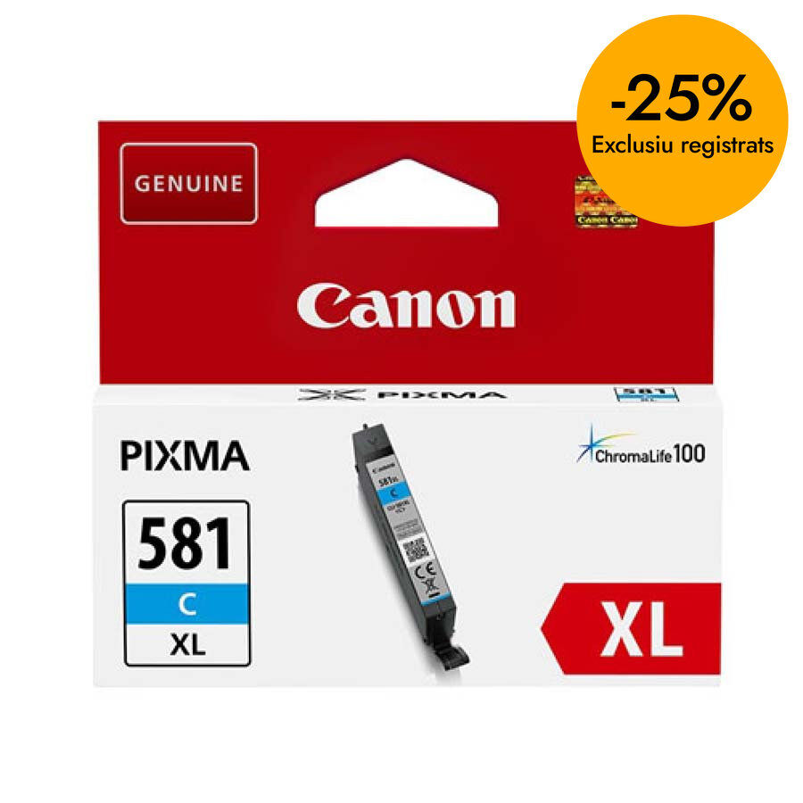 Cartutx original Canon CLI581 XL cian - 2049C001