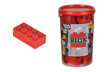 Juego de construcción Simba Blox-puede 100 bloques rojo Juego de construcción Simba Blox-puede 100 bloques rojo