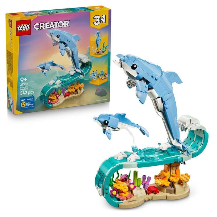 LEGO® LEGO Creator Animals Marins: Dofins Preciosos 31385