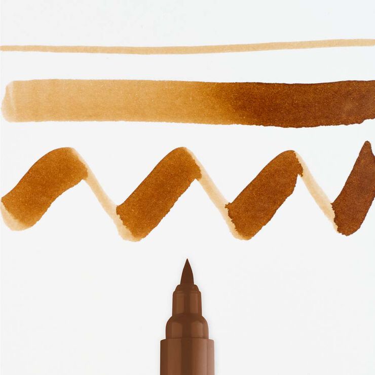 Rotulador Ecoline Brush Pen sepia 416