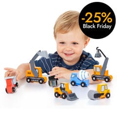 Camions Set construcció fusta