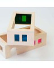 Translucent Village Construcción de Madera