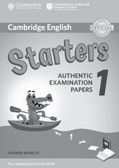 CUP YLE Starters 1/Answer/exam18 Cambridge 9781316635933