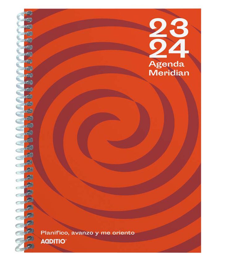 Agenda escolar Meridian Setmana vista castellà 23-24 Additio
