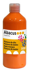 Pintura de dedos Abacus 500 ml Naranja