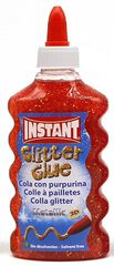 Cola Instant Glitter Met&aacute;lico 180ml colores surtidos