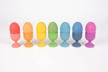 Tazas de madera TickiT Rainbow 7u