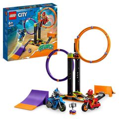 LEGO&reg; City Stuntz Desaf&iacute;o Acrob&aacute;tico: Anillos Giratorios 60360